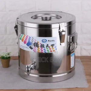 35litres Stainless Steel Insulation Sealed Bucket Tea Can