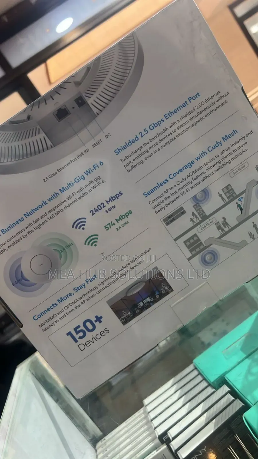 Cudy Ax 3000 Ceiling Mount Access Point