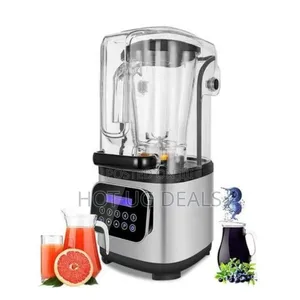 2l Hoffmans High Speed Sound Proof Silent Blender With Cover