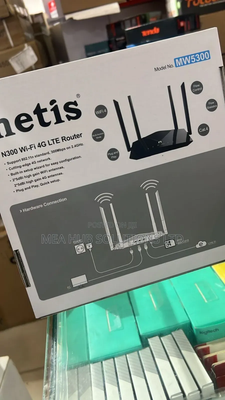Netis N300 Wifi 4g Simcard Router