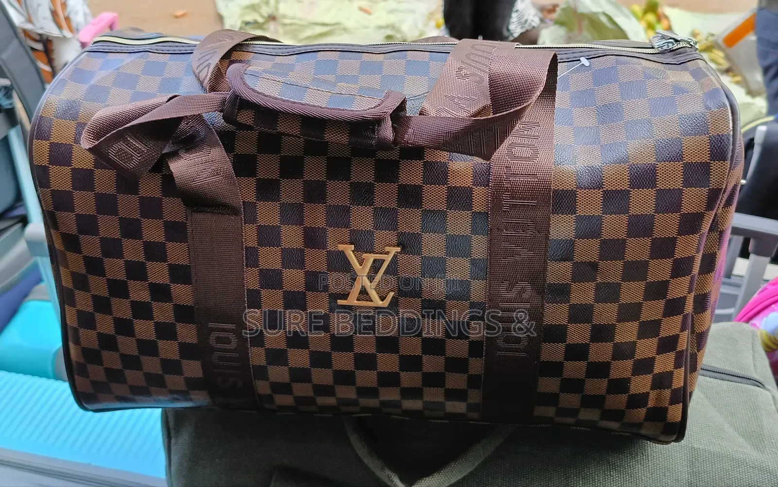 Leather Gym Bag