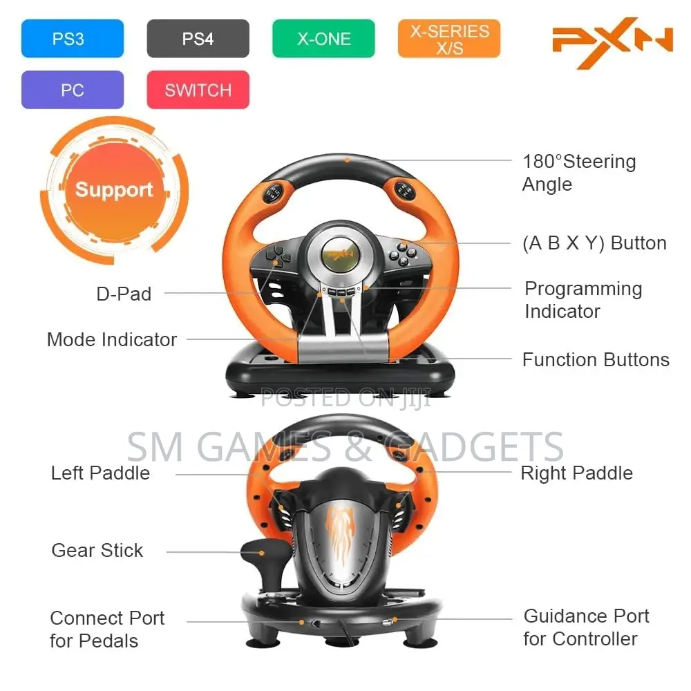 Racing Wheel (Pxn V3 Pro)