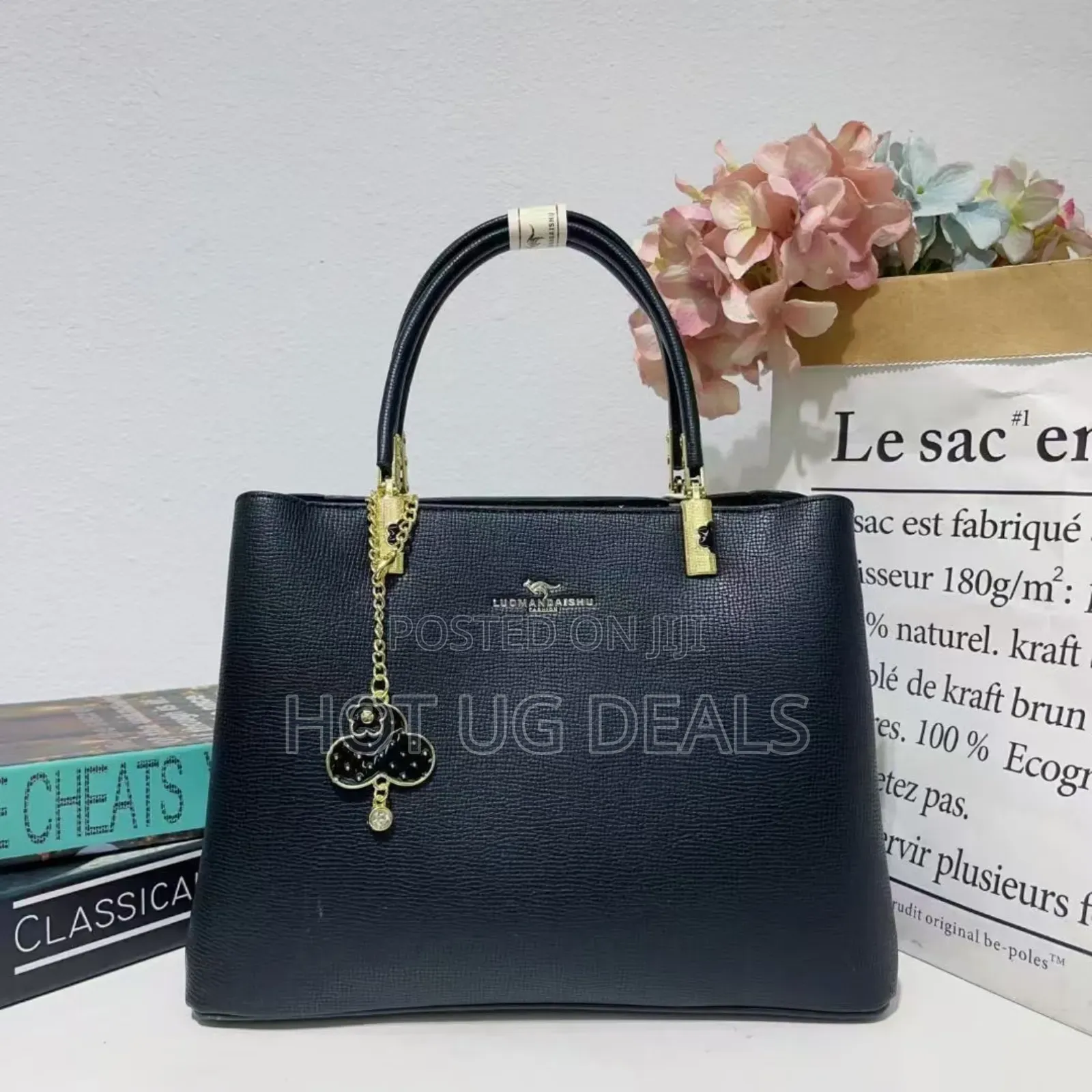 Classic Ladies' Handbags-  Colour Varies