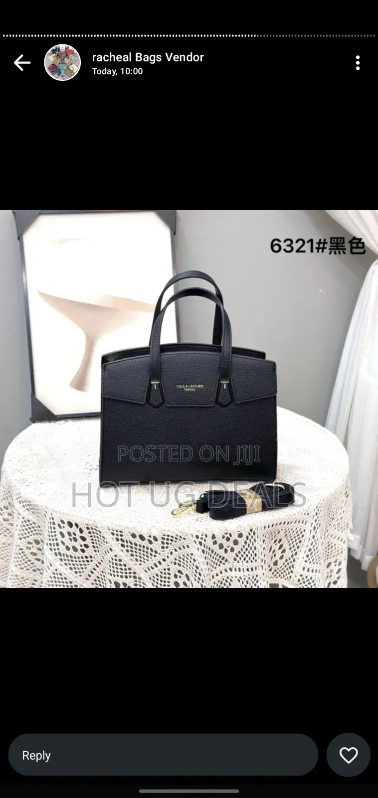 Ladies Classy Handbag - Colour May Vary