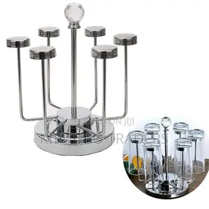 Rotating Cup Mug Glass Holder Rack