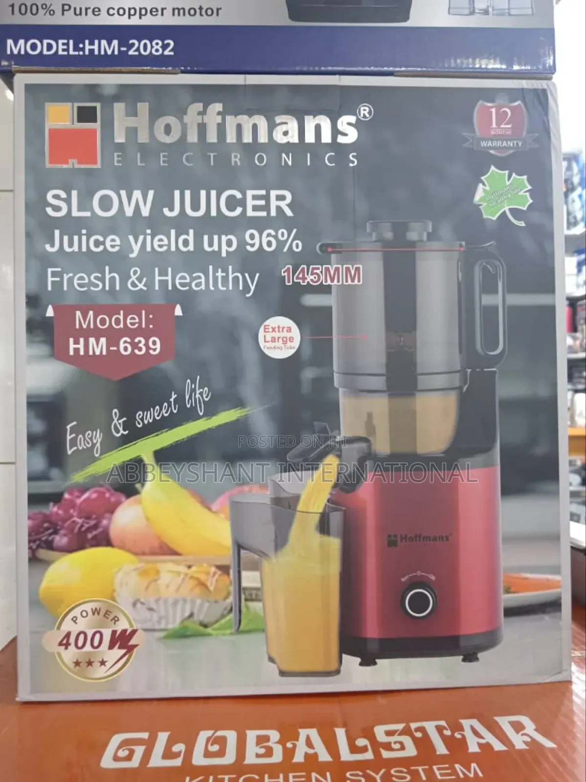 Commercial Electronics Slow Juicer, Hoffman Slow Juicers