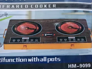 Hot Plate Hoffmans Double Infrared Ceramic Cooker