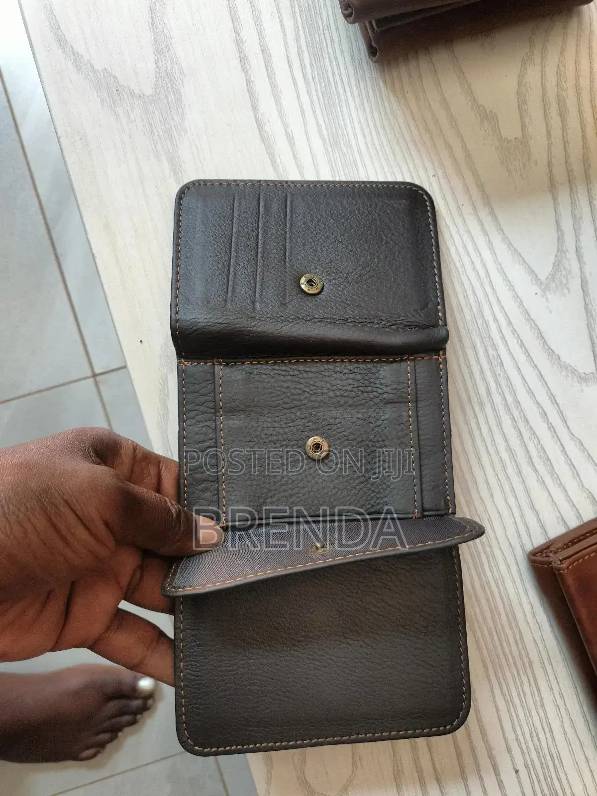 3 Sided Original Leather Wallets