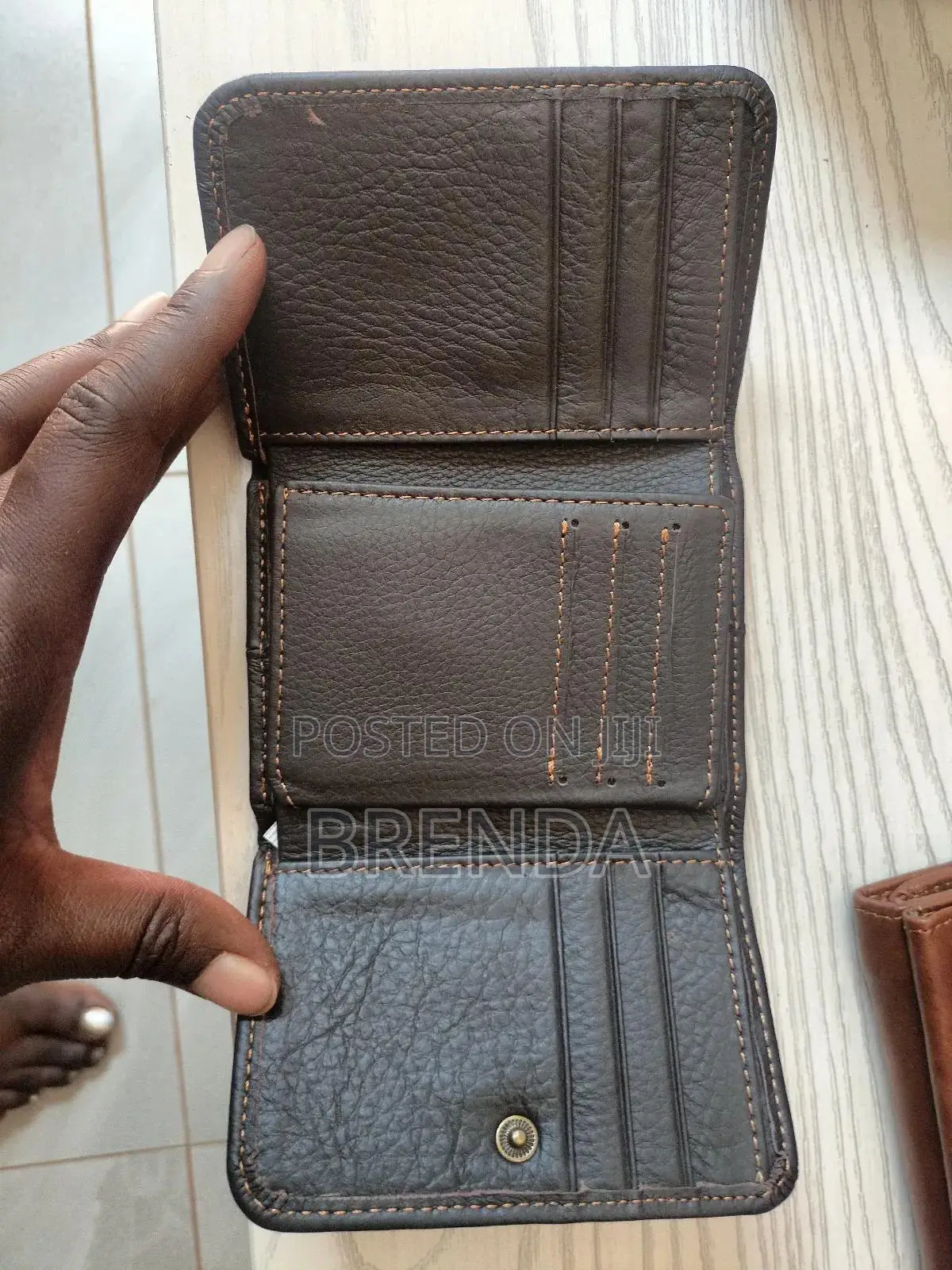 3 Sided Original Leather Wallets
