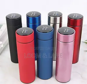 Smart 500ml Portable Flask With Water Temperature Display