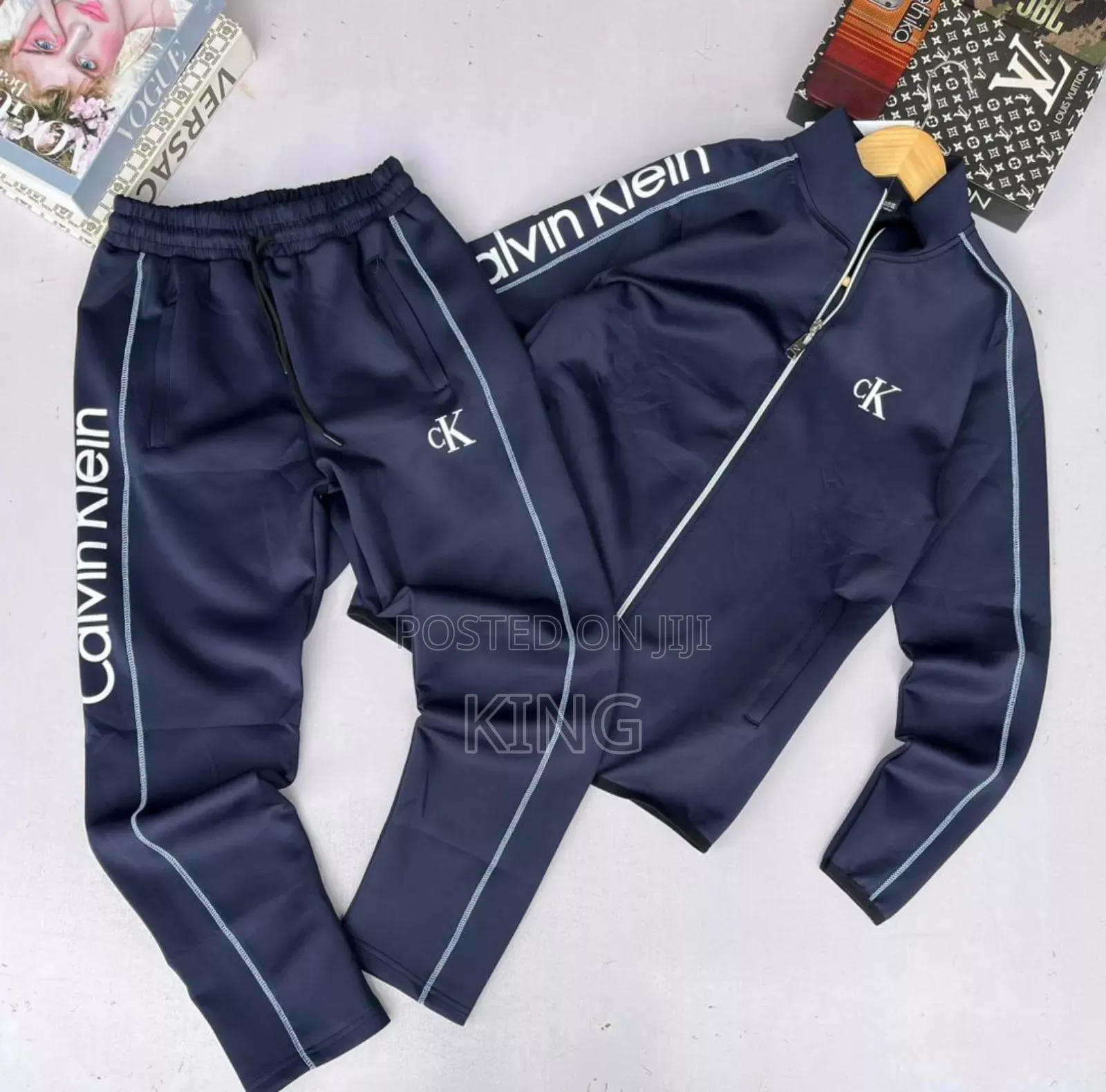 Calvin Klein Ck Navy Blue Tracksuit