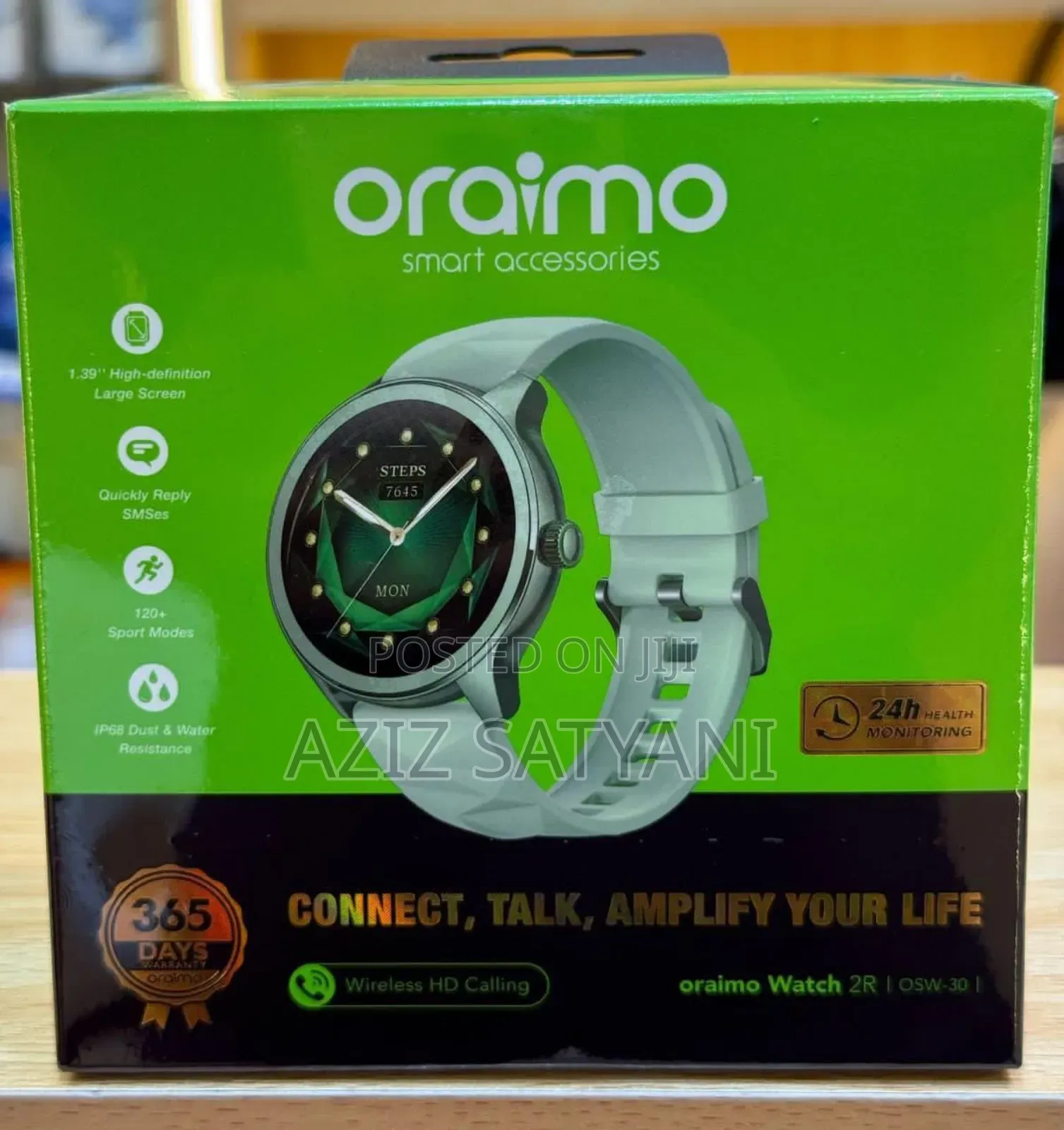 100% Original Smart Watch Oraimo Watch 2r Bluetooth Call