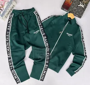 Balmain Green Paris Tracksuit