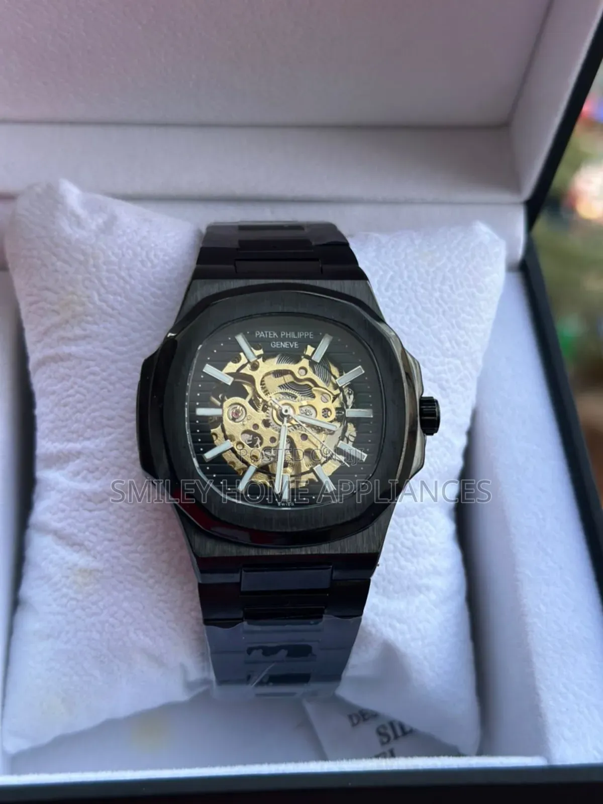 Patek Philippe Geneva Mechanical Wrist Time Piece for Men