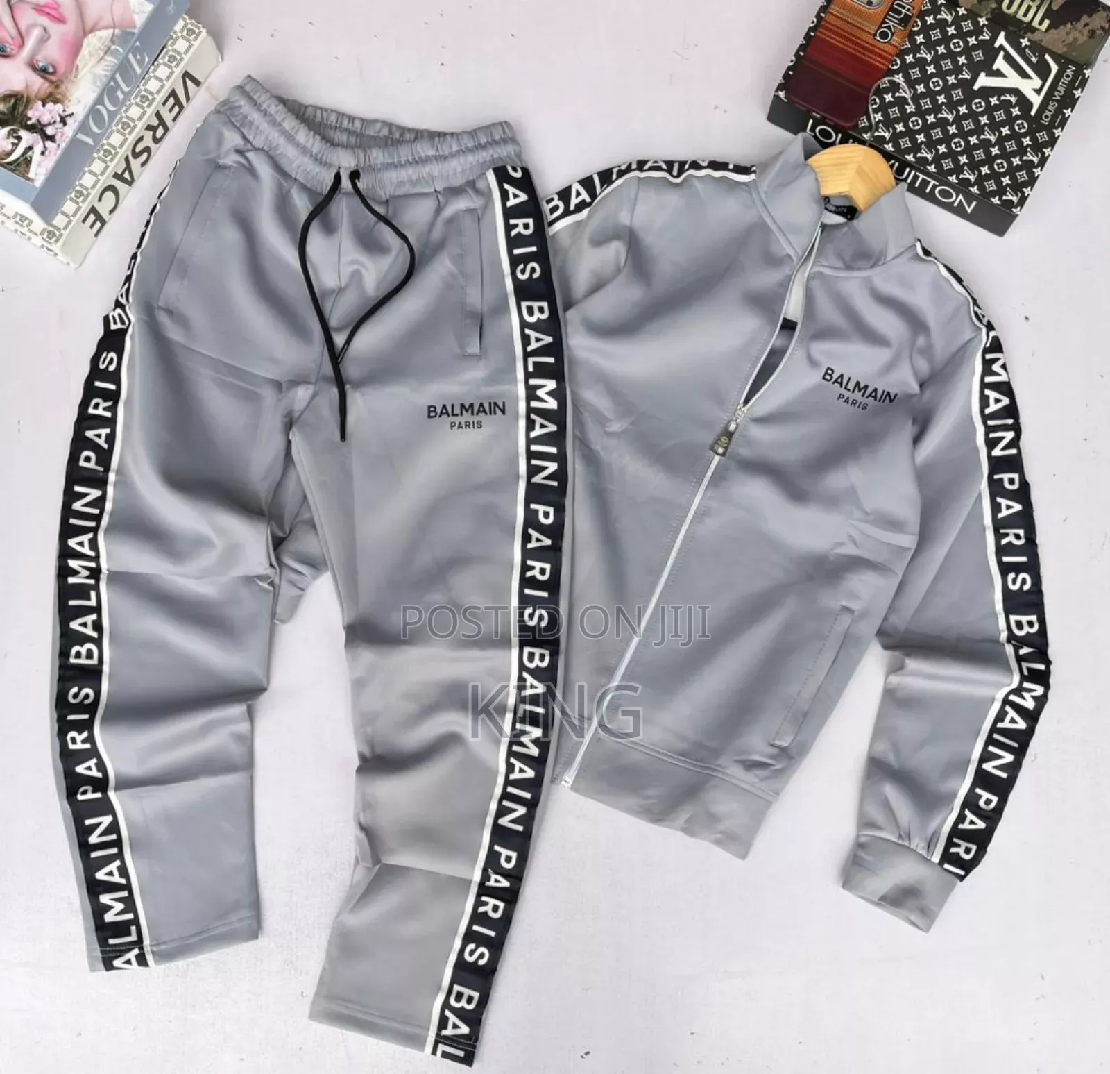 Balmain Greys Tracksuit