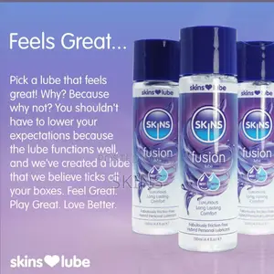 Fusion Silicone and Water Based Lube
