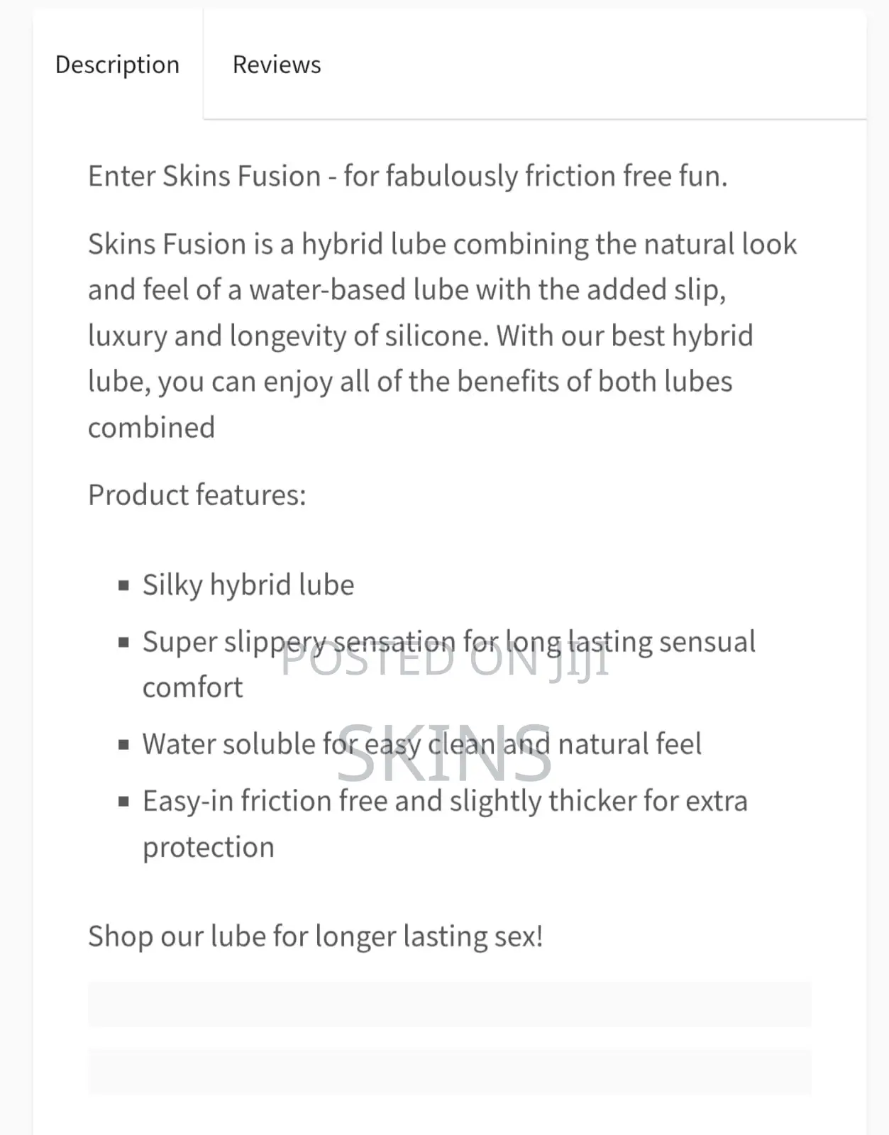 Fusion Silicone and Water Based Lube