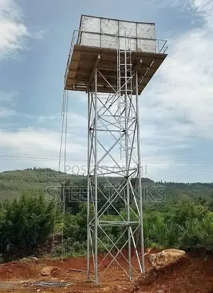 Elevated Pressed Pteel Water Tanks in Mukono