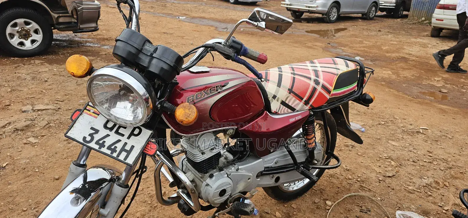 Bajaj Boxer 2018 Red