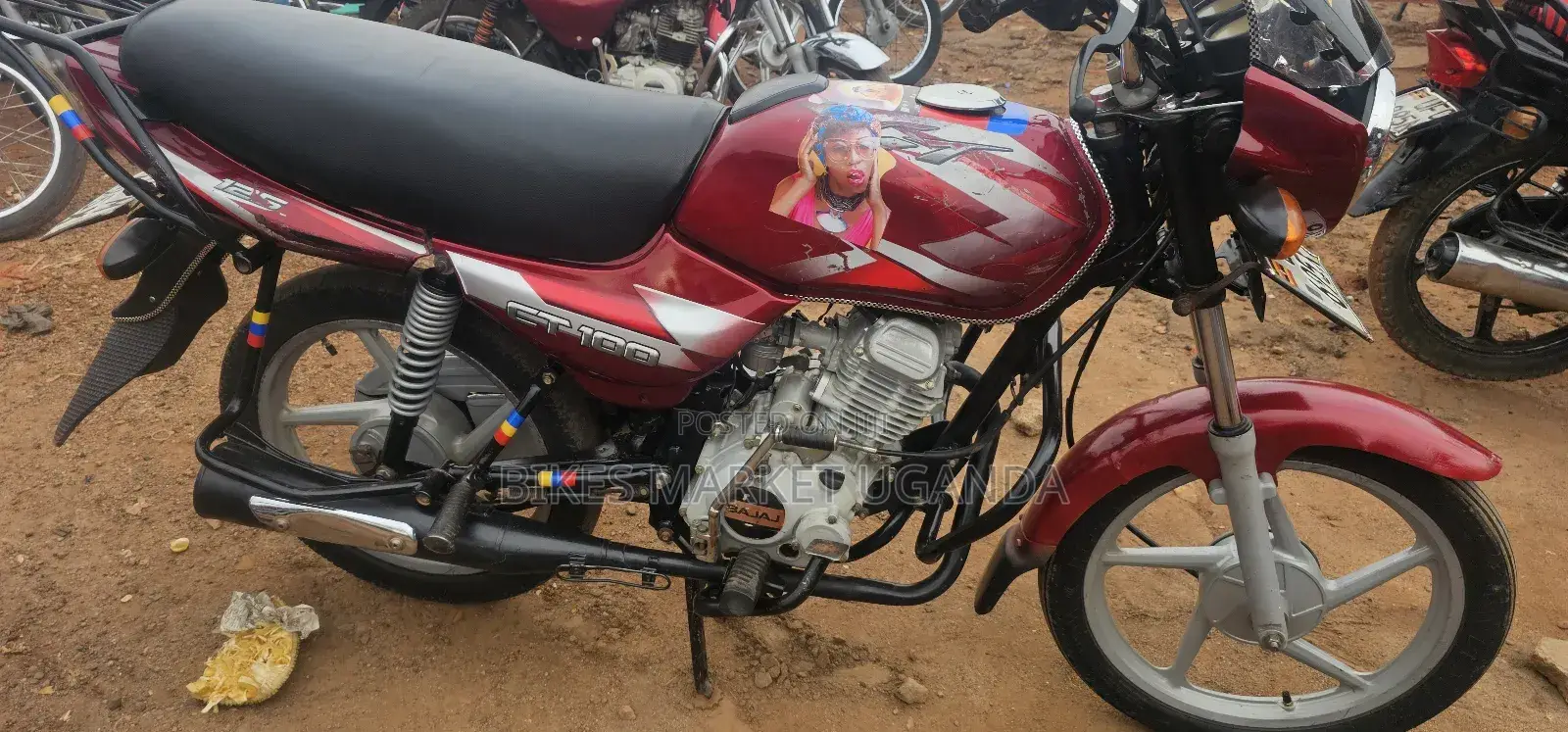 Bajaj Boxer 125 2023 Red