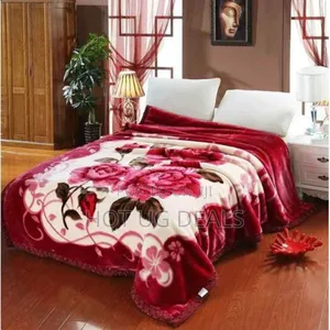 5*6 Double Face Think Warm Woolen Bed Blanket - (Varies)