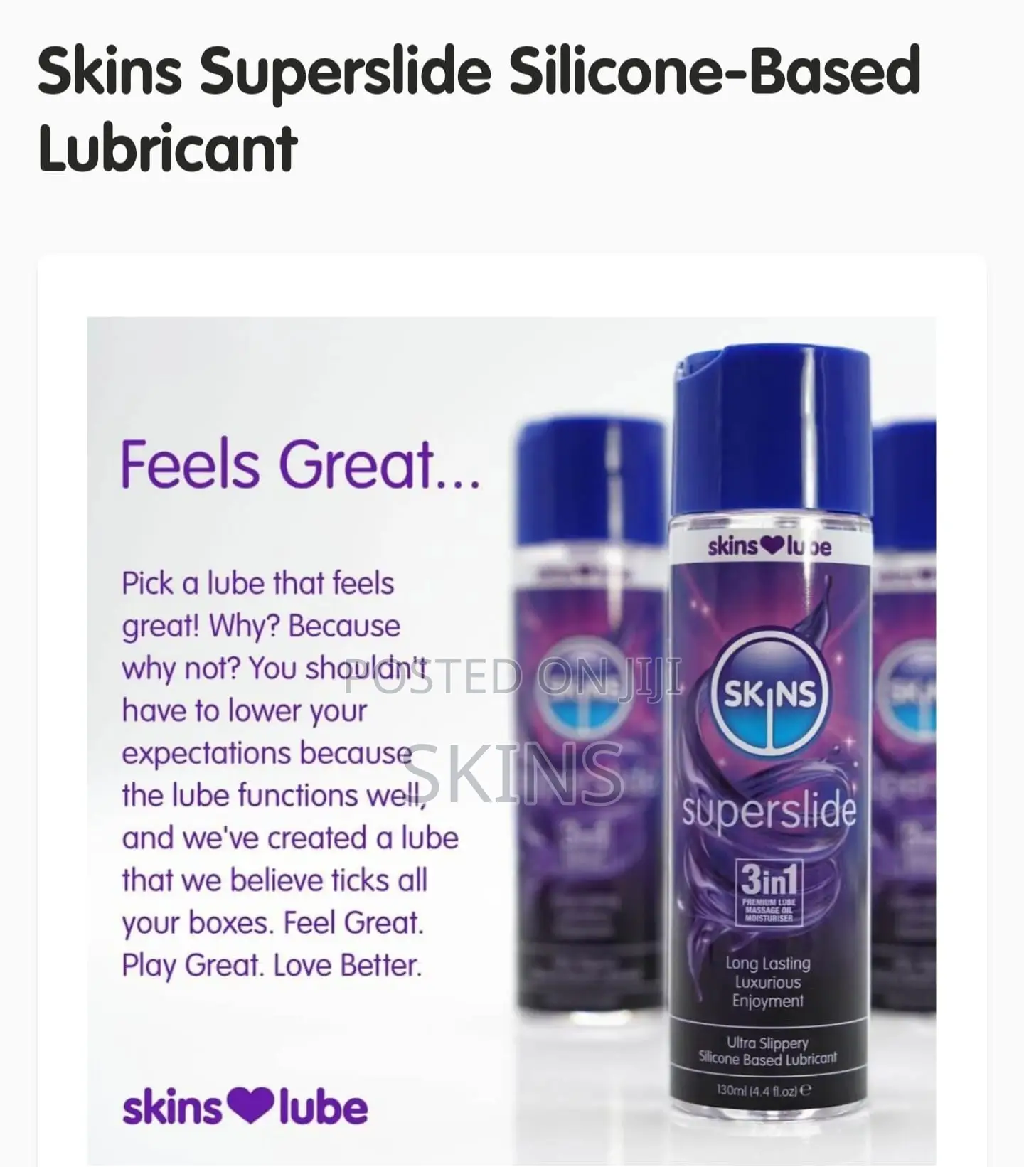 Super Slide Silicone Lubricant
