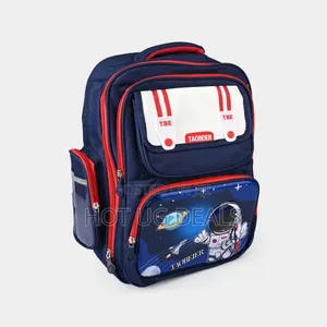 Unisex Kids School Bag (Nursery To P3)-character Prints Vary
