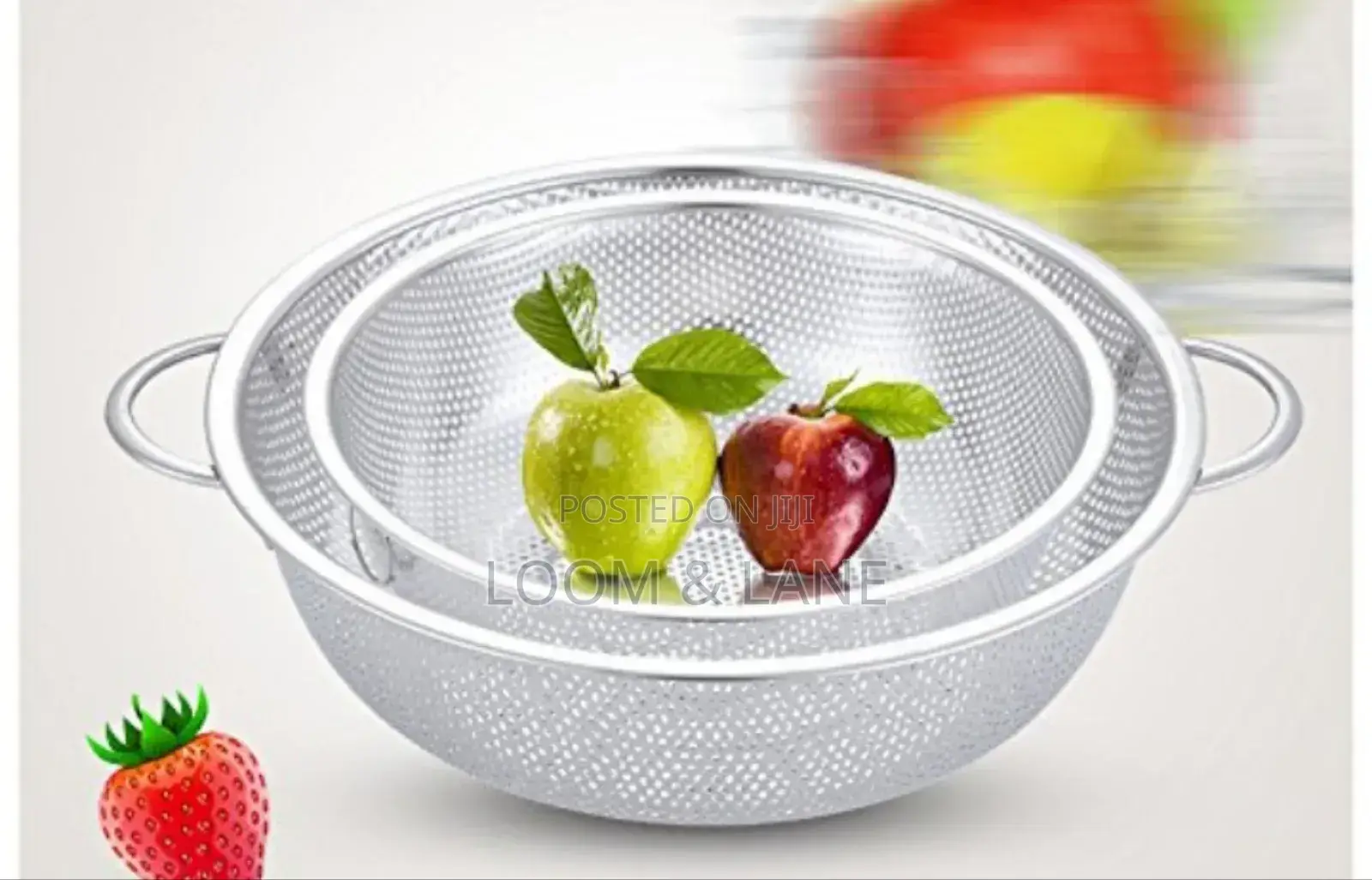 6 Sizes Stainless Steel Vegetable Sieve Colander Fine Mesh