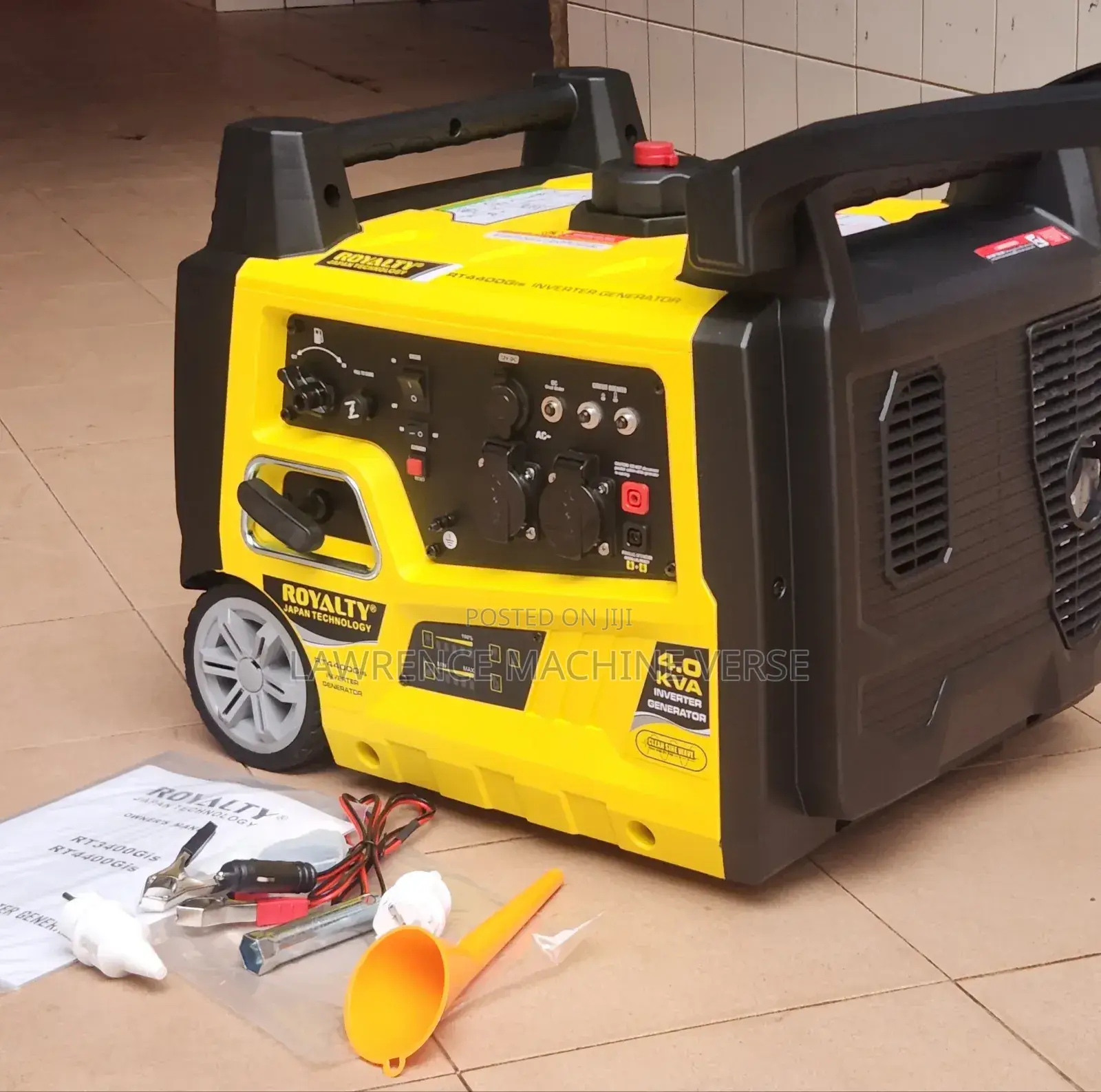Gasoline Silent Generator 4kva