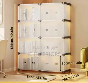 Quick to Assemble Dust Proof Shoe Rack