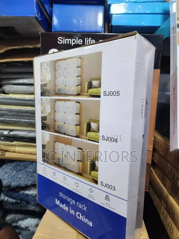 Quick to Assemble Dust Proof Shoe Rack