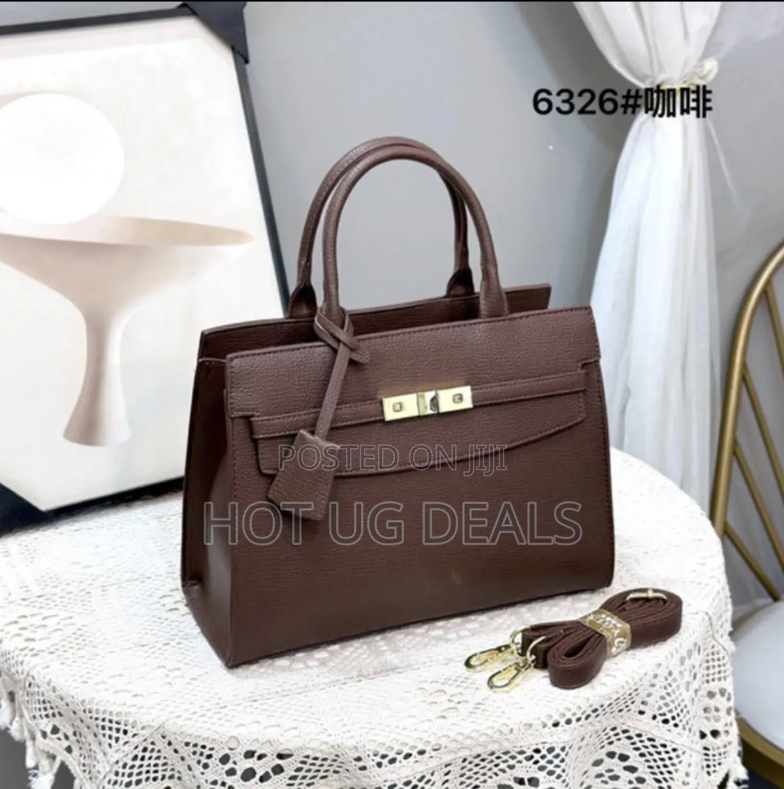 Classic Ladies' Classy Leather Handbag