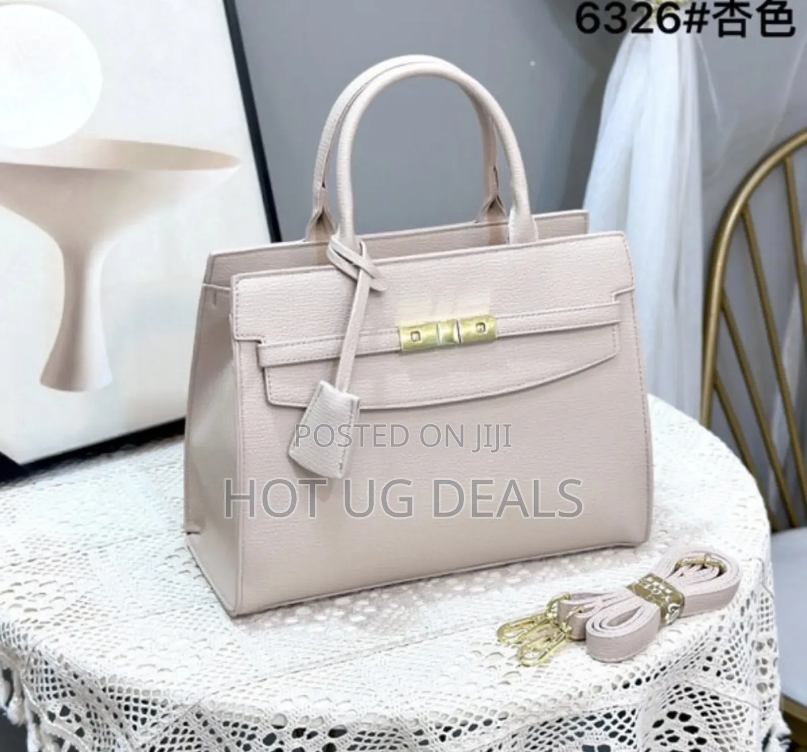 Classic Ladies' Classy Leather Handbag