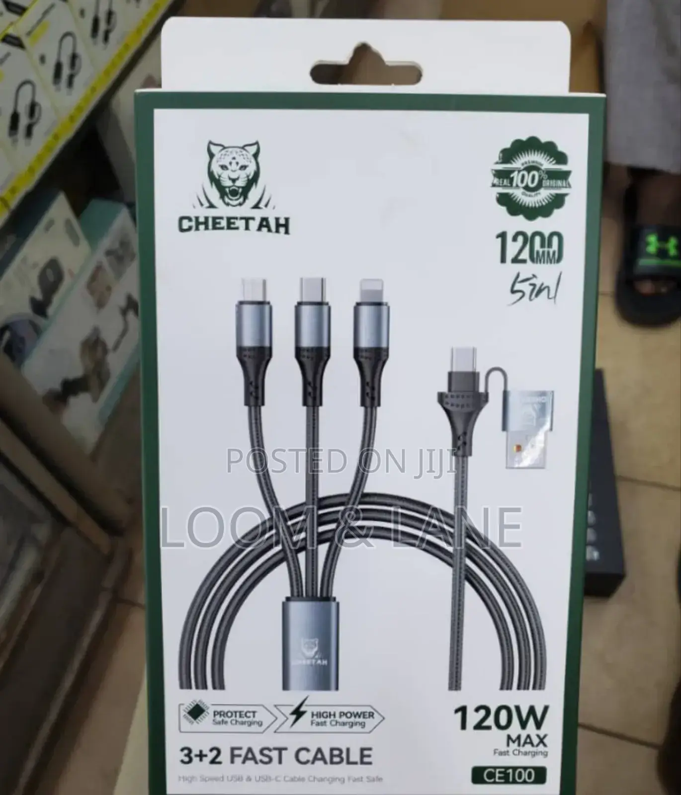 Cheetah 3plus2 Multifunction Usb Data Cable