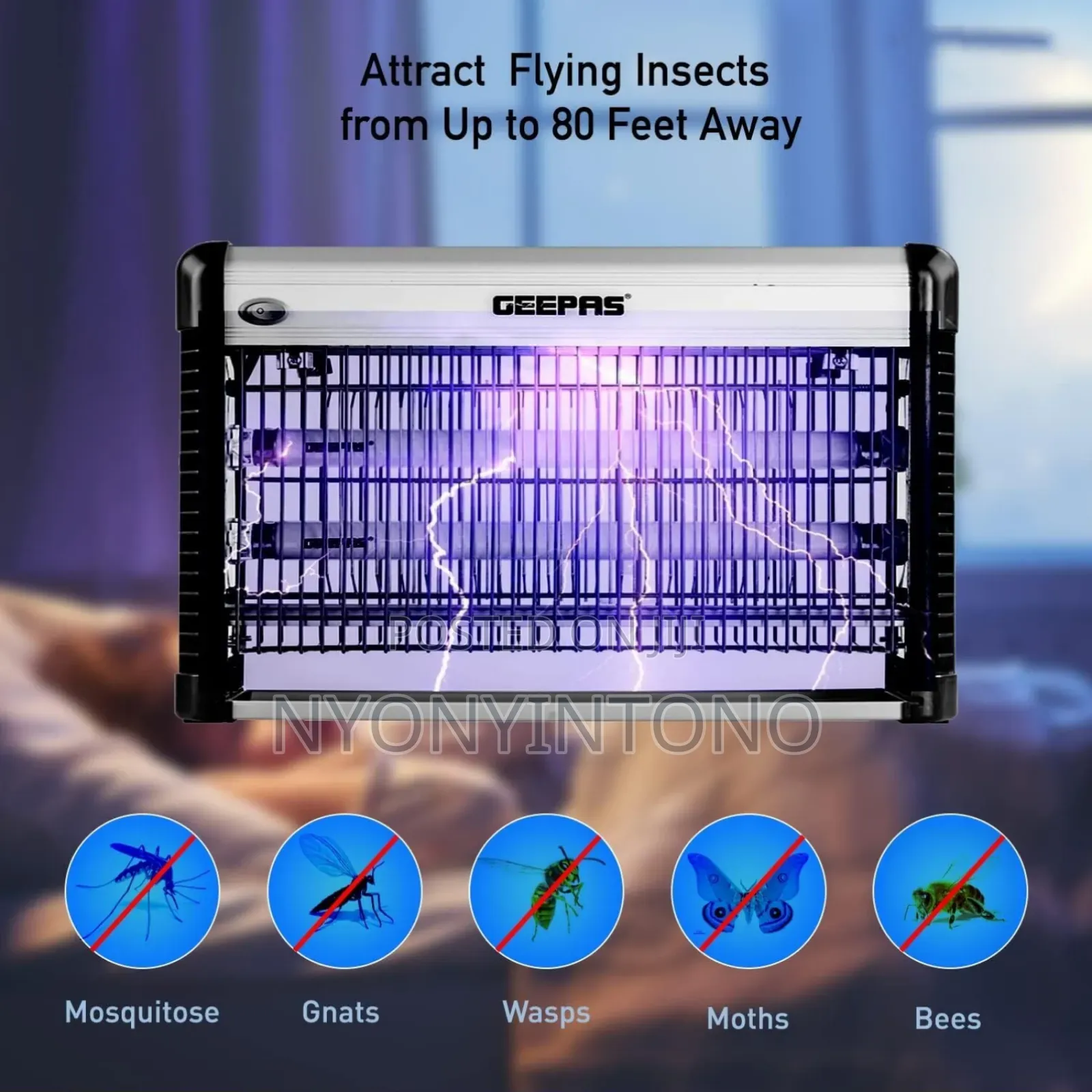 Geepas Best-Quality Electric Mosquito Killer GBK-1133n