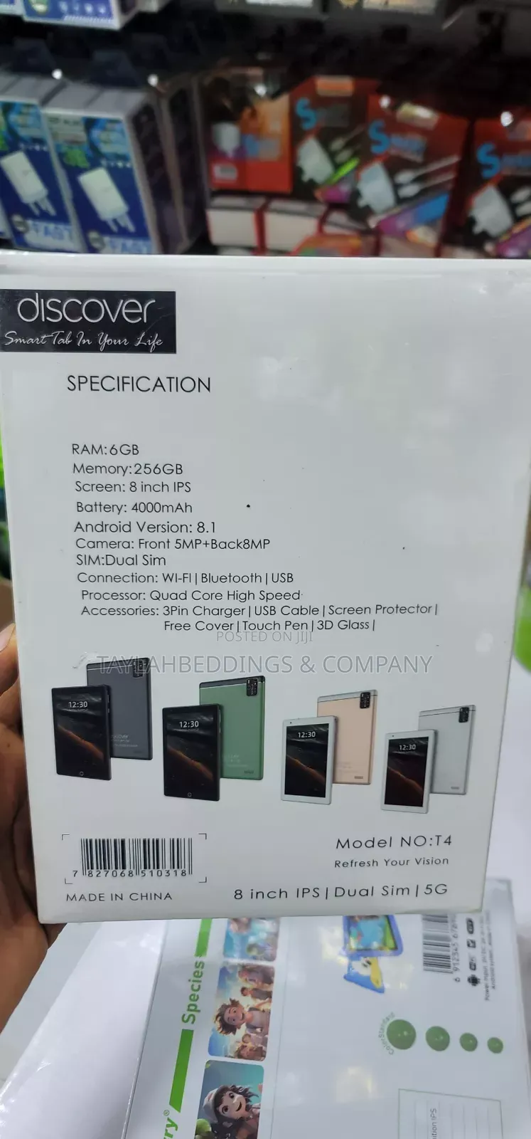 New Discover T4 256 GB Black