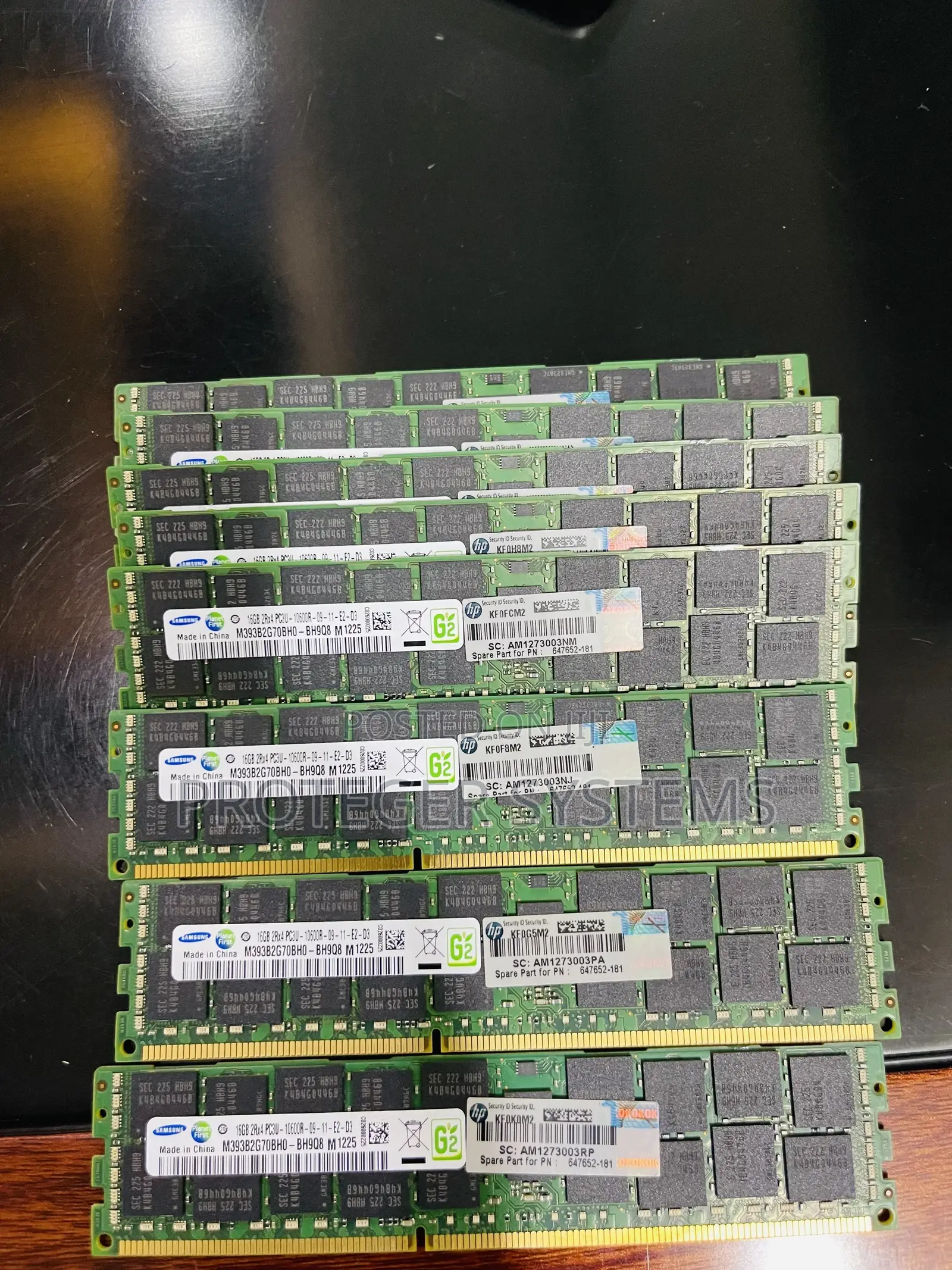 16gb 2r X 4 Pc3u 10600r 1333mhz Ecc Server Ram