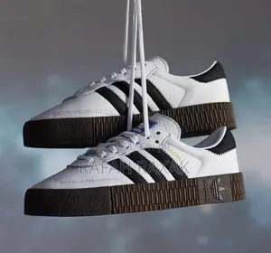 Original Unisex White Double Sole Adidas Samba Sneakers