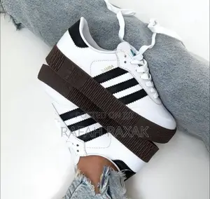 Unisex Adidas Samba White/Brown Gum Sneakers