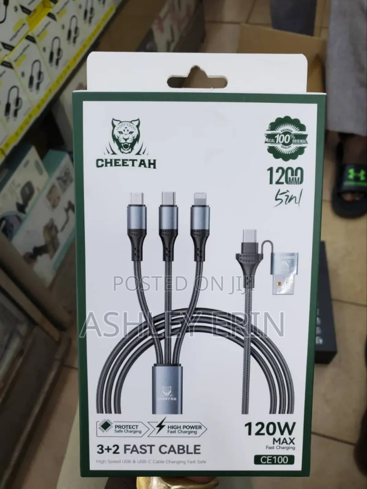 Cheetah 3plus2 Multifunction Usb Data Cable