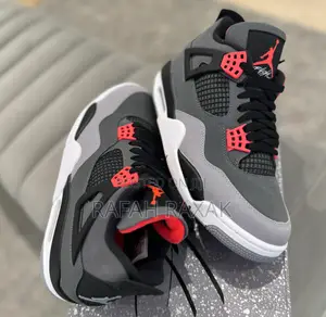 Original Air Jordan 4 Retro “Infrared” Sneakers