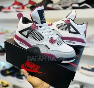 Original Air Jordan 4 Retro X Paris Saint Germain Sneakers