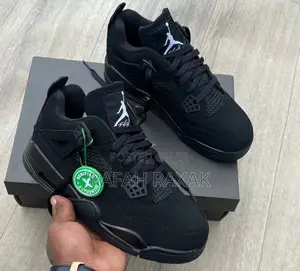 Nike Air Jordan 4 Retro “Black Cat” Sneakers