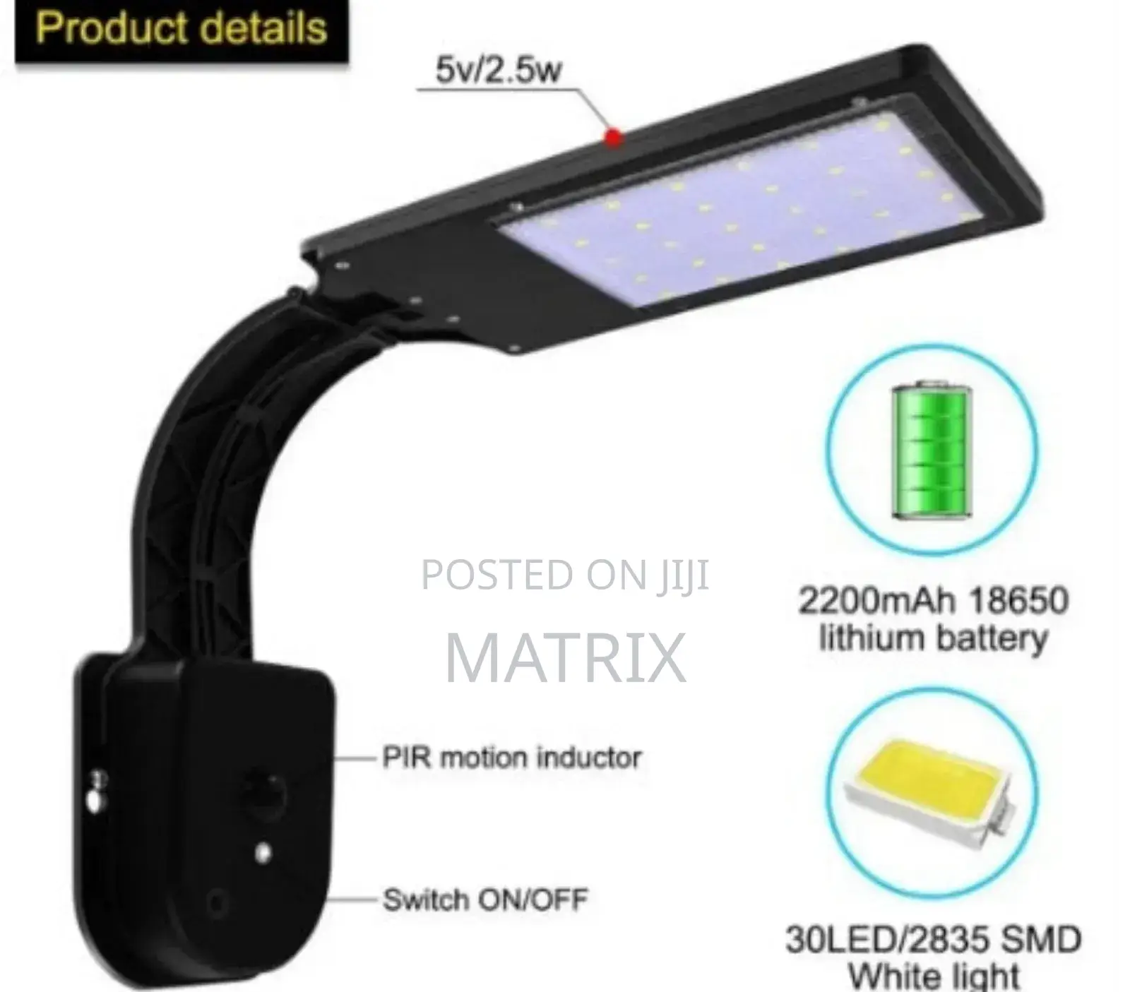 Led Solar Motion Lights Street Sensor Outdoor Lamp