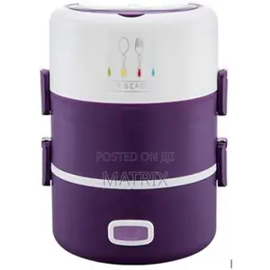 3 Layer 2 L Portable Food Electric Lunch Box Storage Flask