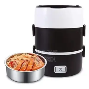 3 Layer 2 L Portable Food Electric Lunch Box Storage Flask