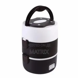 3 Layer 2 L Portable Food Electric Lunch Box Storage Flask