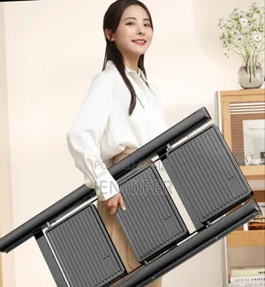 Portable Steel 3-Step Folding Ladder