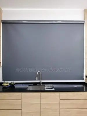 Ash Grey Single Roller Blind Curtains