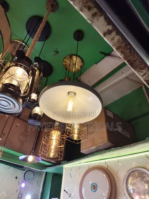 White Gray Pendant Lamp Holder